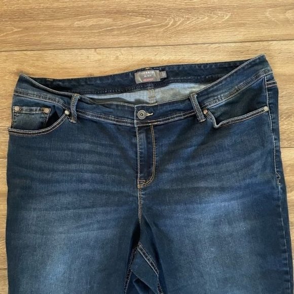 Torrid Luxe Slim Boot Bootcut Jeans, Sz 22R - Picture 3 of 13
